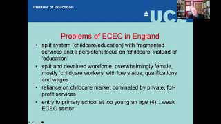 Transforming Early Childhood in England and Ireland. A webinar with Peter Moss Wealth