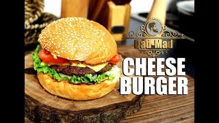 EVDƏ CheeseBurger HAZIRLADIQ (Mcdonalds sayağı Cheeseburger hazırlanması)