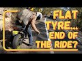 What to do when you get 2 punctures in your motorcycle tyre