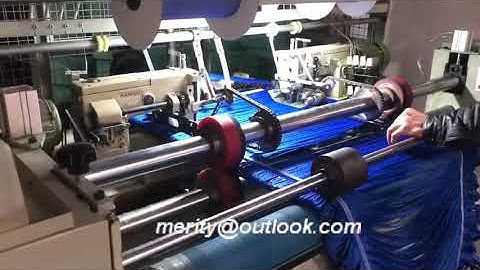 NEW LOOP wet mop making machine --Merit Brush Machine Manufacturer