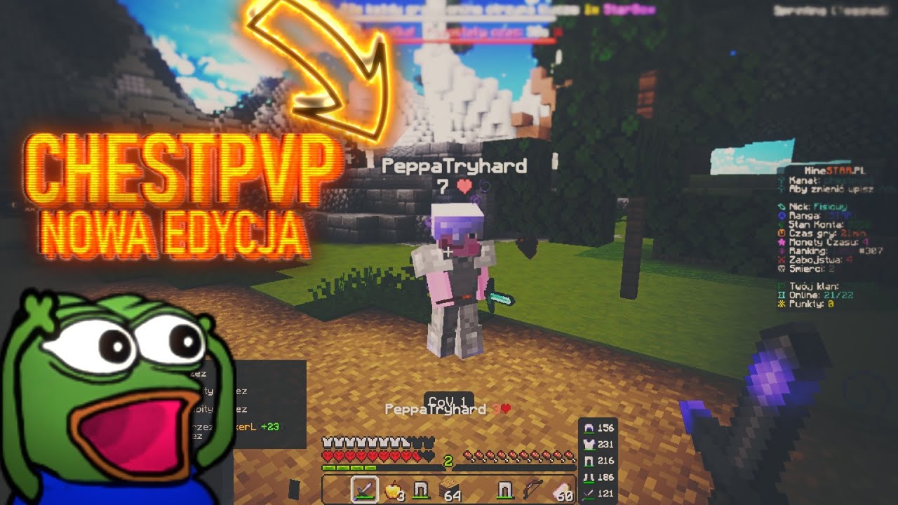 JAK WBIŁEM TOPKE NA CHESTPVP MINESTAR.PL