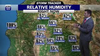 Storm Tracker Forecast: High fire danger & poor air quality today