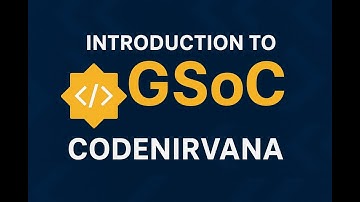 GSOC 2026 introduction video (everything about GSOC ) for beginners in open source contribution