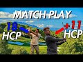 +11 HCP VS 18 HCP at Real Club Valderrama **CRAZY MATCH**