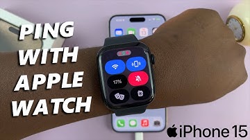 How To Ping iPhone 15 & iPhone 15 Pro From Apple Watch