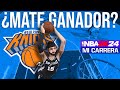 Mate ganador vs knicks nba 2k24 mi carrera  aircriss 6