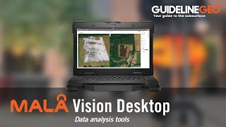MALÅ Vision Desktop: Data analysis tools screenshot 1