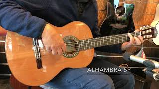 Alhambra® 5P Guitarra Clásica Conservatorio Natural con Funda video