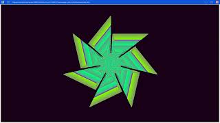 Majestic Mandala featuring 257.1428 Degree Angles, with 285 Hz Solfeggio Bell