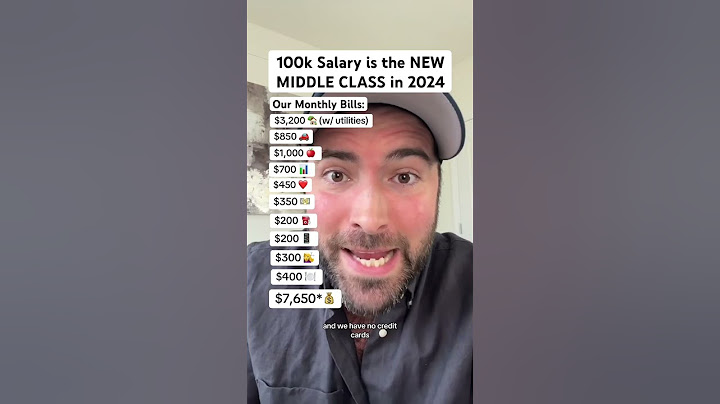 100k SALARY is The New MIDDLE CLASS | Millennial Shares His Monthly Bills