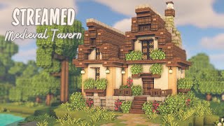 Minecraft | Building a Medieval Tavern [LIVE STREAM]