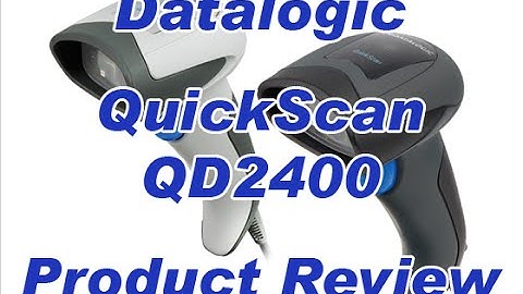 Datalogic QuickScan QD2400 Barcode Scanner Review by POSGuys.com