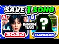Save one song 2024 vs   save one drop one kpop songs  kpop quiz 2024