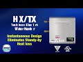 Model HX / TX Tankless Electric Water Heater Available up to 54 KW Single or Three Phase Voltages
