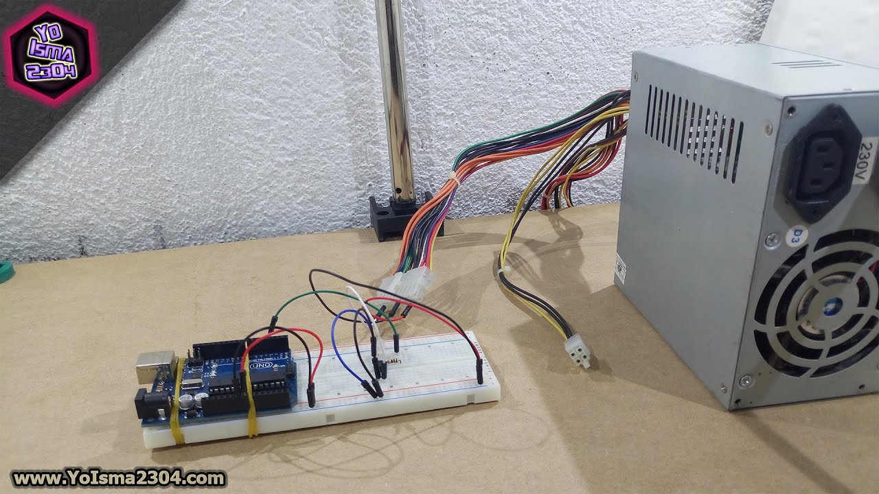 Enciende una fuente de alimentación ATX con Arduino YouTube