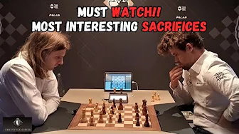 Magnus Sacrifice everything to win this game | Magnus vs Rapport Freestyle Chess...