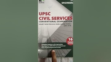 IAS/UPSC Civil Engineering Optional Books | BPSC Civil Engineering Optional Syllabus/Books/Questions