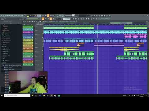 π΄FL Studio Live Making Hip Hop / Trap type beats