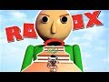 ESCAPE BALDI OBBY WHILE YOU STILL CAN!! | The Weird Side of Roblox: Baldi's Basics RP