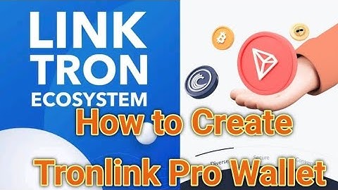 How to Create Tronlink Pro Wallet | ADS Coin को buy के लिए Tronlink Pro में wallet कैसे बनाएं