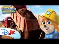 Let's Build with a Dump Truck with Pupstruction Construction! 🚛🐶 | @disneyjr