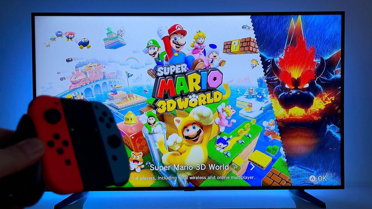 Super Mario 3D World Online Multiplayer Footage Released