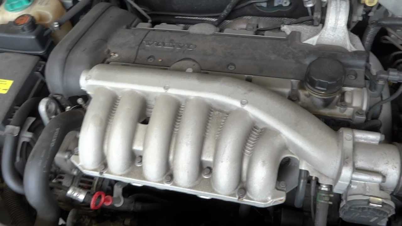 2002 Volvo S80 2.9L engine with 42k miles - YouTube