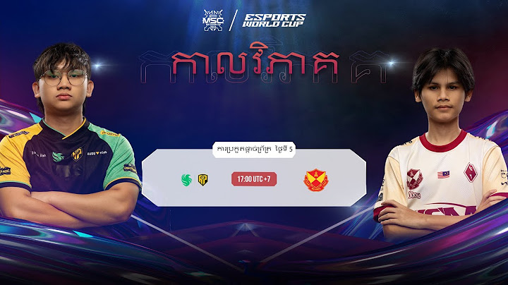MLBB MSC 2024 x EWC - Day 5 - Playoff - Cambodian