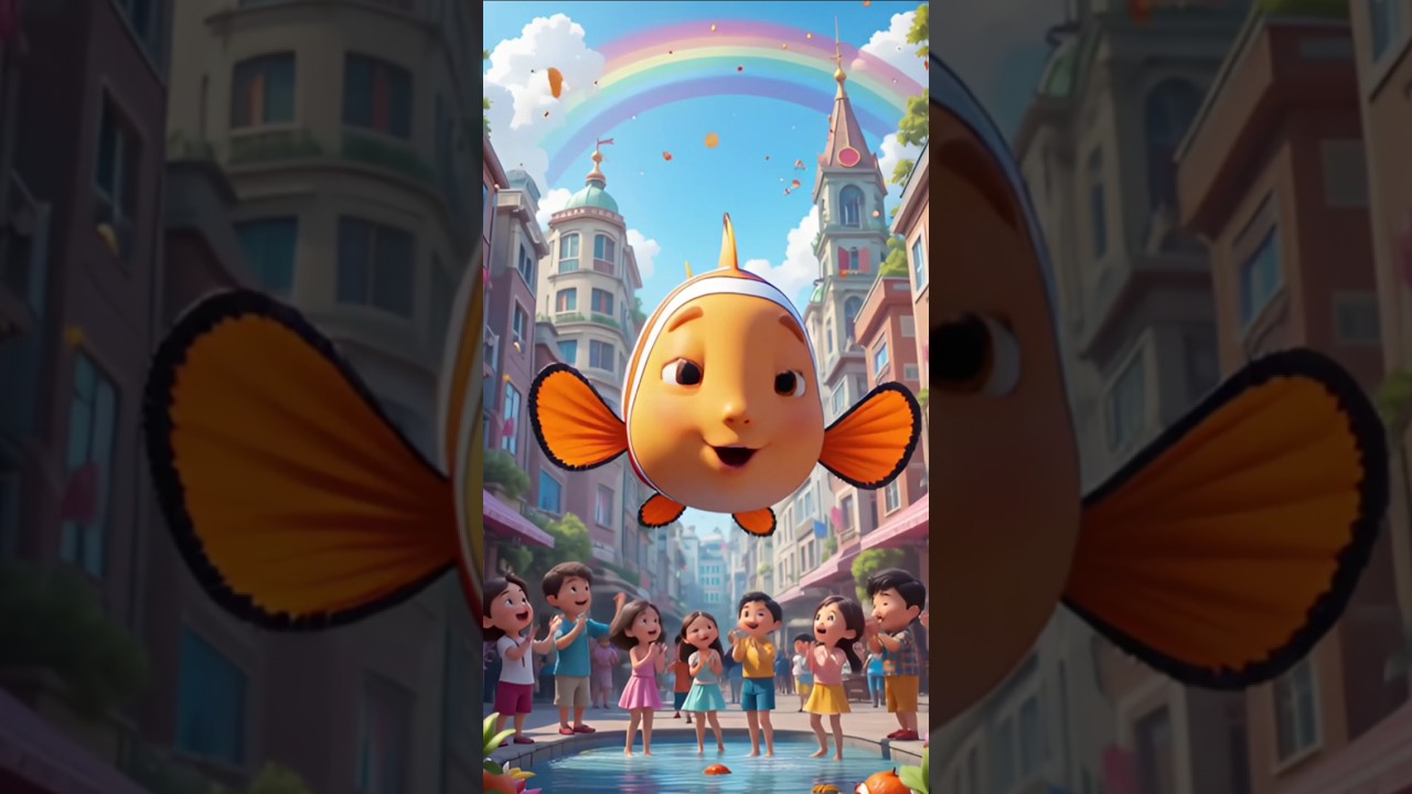 Nimo  The Brave Orange Fish 🐠✨