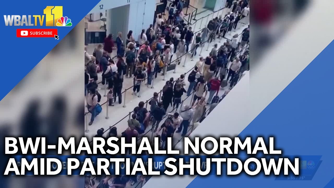 BWI-Marshall operations normal amid DHS shutdown