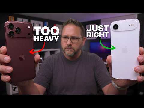 I Switched From the iPhone Air to the 18 Pro - and Went Back