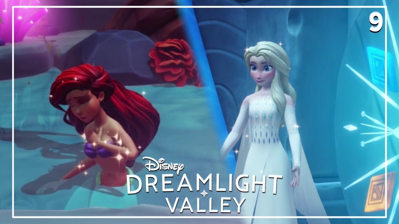 実況 エリックの像 アリエルやエルサ達のクエストを大量クリア ディズニードリームライトバレー Disney Dreamlight Valley Youtube
