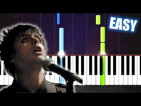 Green Day - Wake Me Up When September Ends - EASY Piano Tutorial by PlutaX