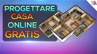 Come PROGETTARE CASA ONLINE GRATIS in 2D e 3D - Tutorial ITA in 4K screenshot 4