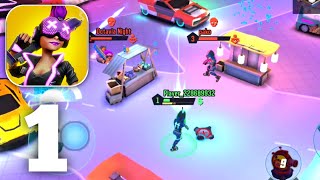 Gridpunk Battle Royale 3v3 PvP Gameplay #1 screenshot 5