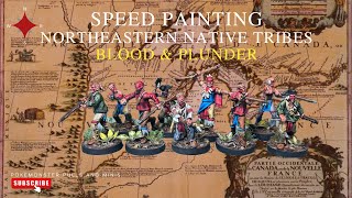 Speed Painting Blood and Plunder Northeastern Native Tribes