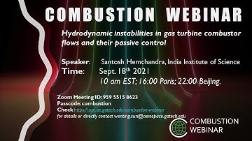 Hydrodynamic instabilities in gas turbine combustor flows and their passive control