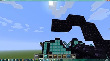 minecraft tutorial- diamond chest statue