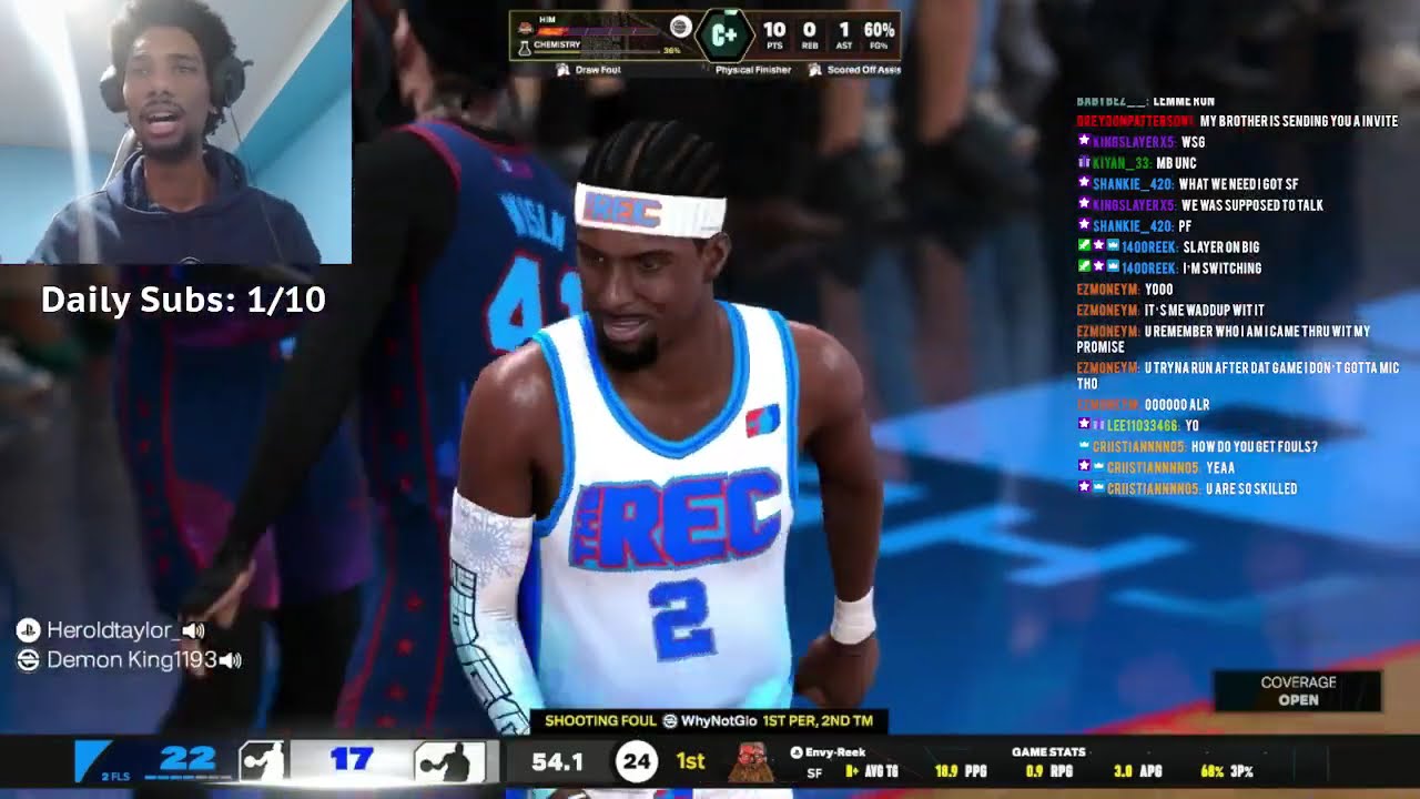 Herold Taylor loses Pro Am against Viewers NBA 2k26 (Full Stream 01-10-2026)
