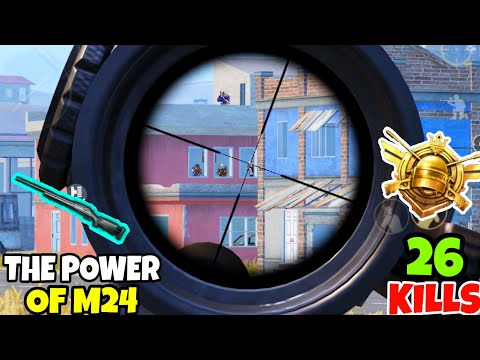 this-is-what-happens-when-you-use-the-full-power-of-m24-in-pubg-mobile-•-(26-kills)-•-pubgm-(hindi)
