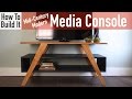 How to Build a Mid-Century Modern Media Console