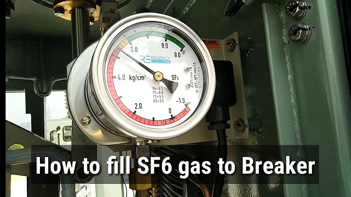 Practically how to fill SF6 gas to Breaker