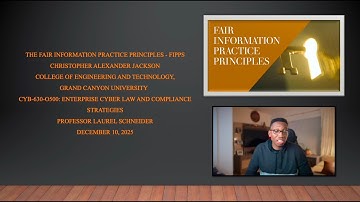 CJackson_The Fair Information Practice Principles - FIPPs