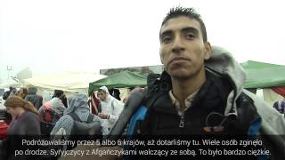 Uchodźcy z Węgier: Polska? Jadę do Niemiec, tam jest moja rodzina