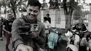 Story wa riding Vespa keren abis