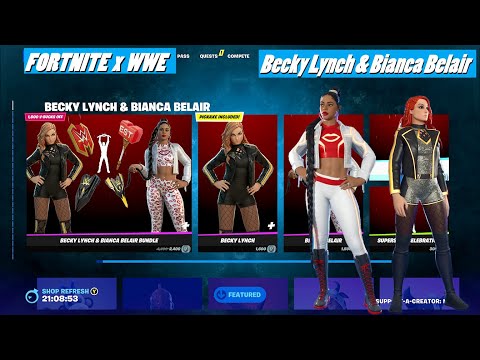 Fortnite x WWE Becky Lynch & Bianca Belair Bundle: Release Date, Price &  Contents