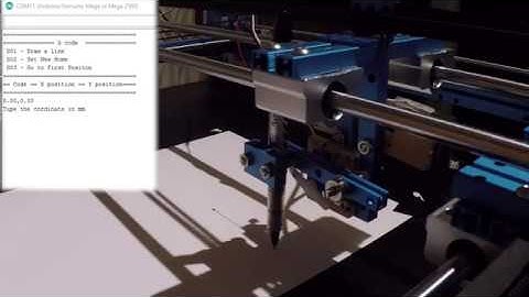 CNC Drawing Plotter Arduino Project
