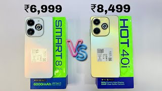 Infinix Smart 8 Plus Vs Infinix Hot 40I: 6000 Mah Or 32Mp Selfie 🔥 Which Is Better?