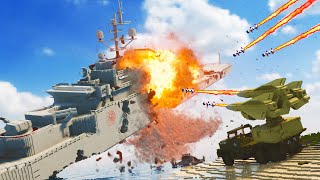 Realistic MISSILE AIR STRIKE Destruction 😱 Teardown screenshot 2