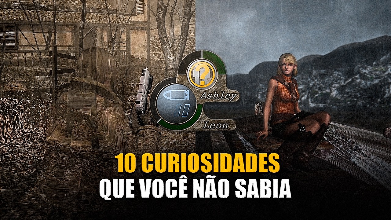 10 curiosidades que você não SABIA sobre RESIDENT EVIL 4 | PT.1